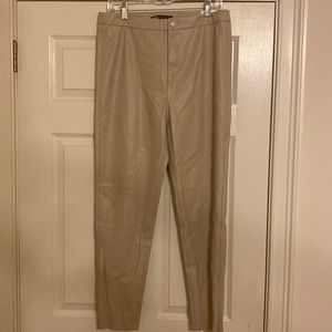 Zara Faux Leather leggings